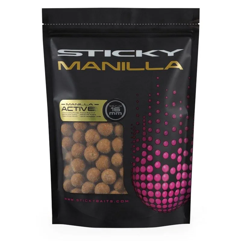 Sticky Manilla Active Shelf Life Boilies