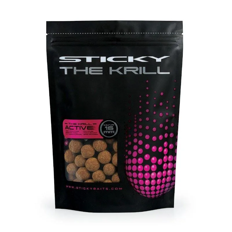 Sticky Krill Active Shelf Life Boilies