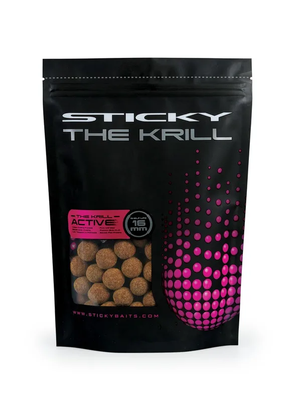 Sticky Krill Active Shelf Life Boilies — 20mm, 5kg