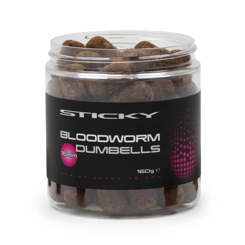 Sticky Bloodworm Dumbells