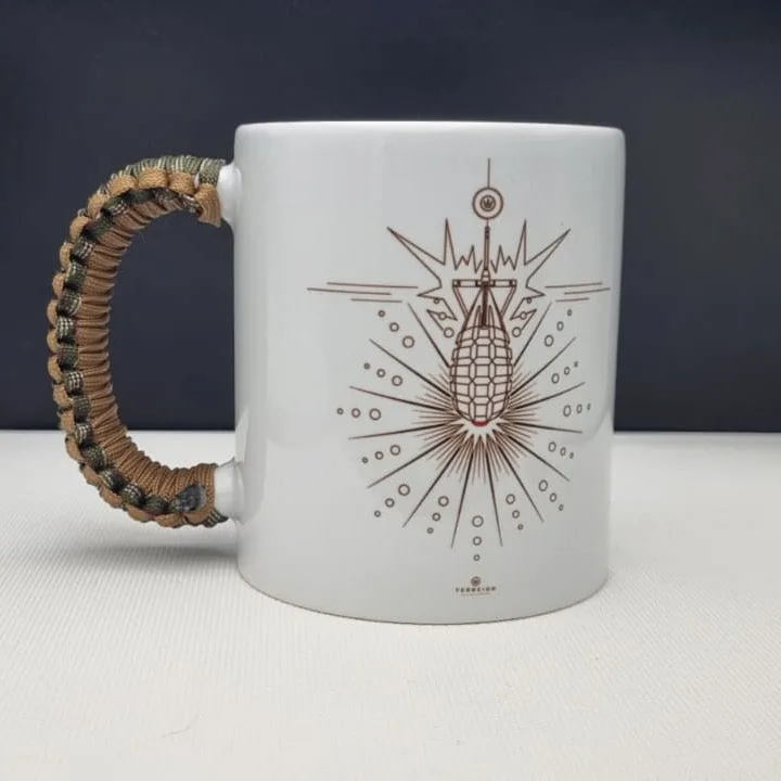 Terreign Bombs Away Mug (Paracord Handle)
