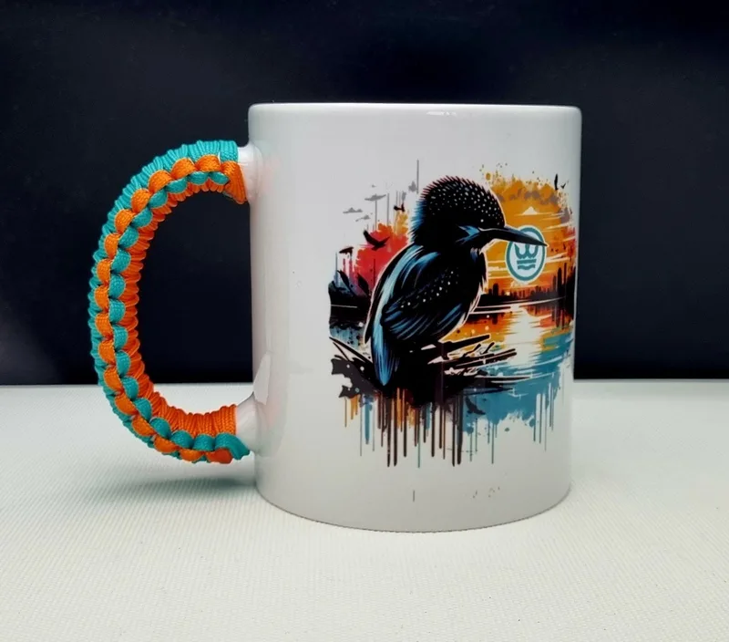 Terreign Kingfisher Mug (Paracord Handle)