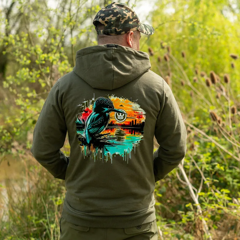 Terreign The Kingfisher Hoodie — Small, Green