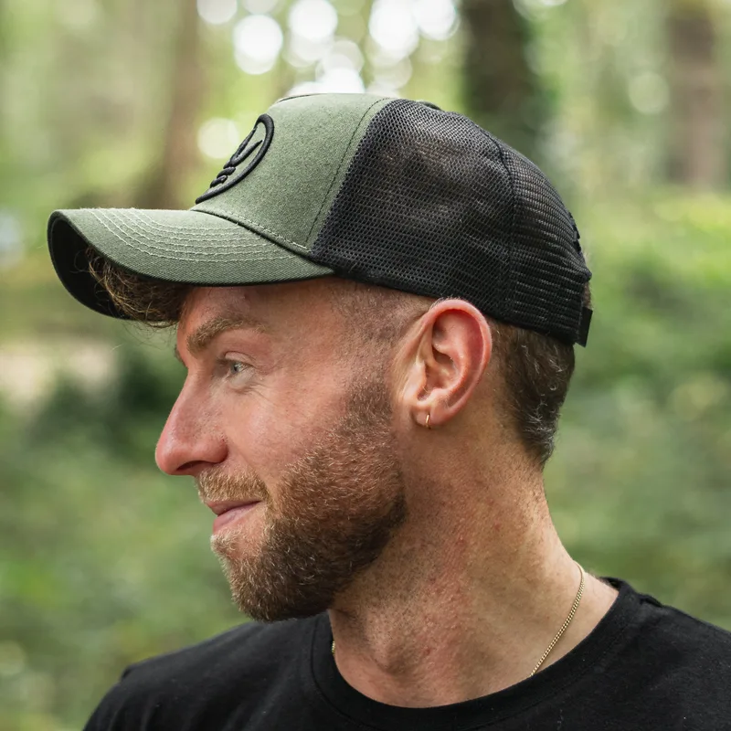 Terreign Icon Trucker Cap Green with Black