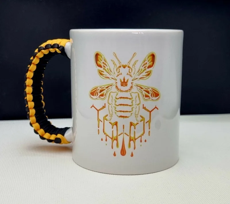 Terreign The Bumblebee Mug (Paracord Handle)