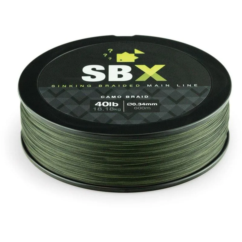 Thinking Anglers SBX Sinking Braided Main Line — 0.40mm, 25lb, 300m