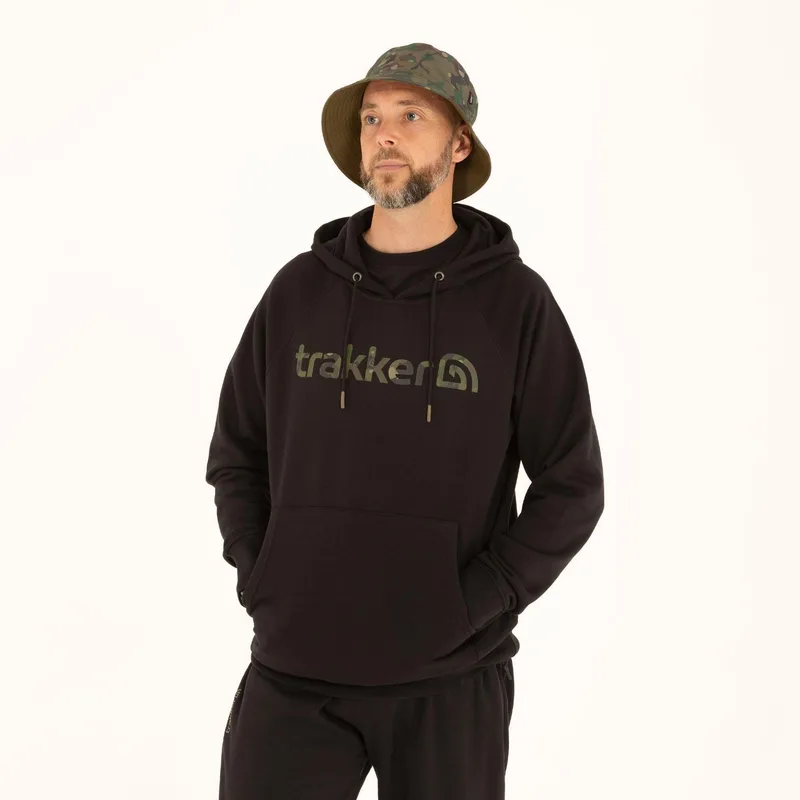 Trakker CR Logo Hoody Black - X-Large