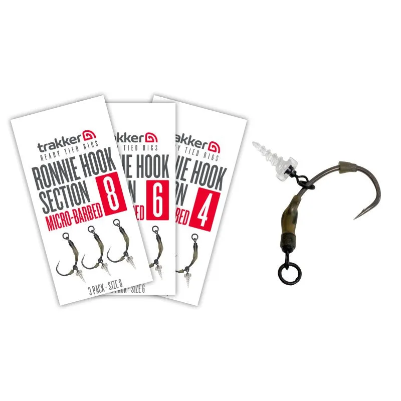 Trakker Ronnie Hook Section - 8, Micro Barbed