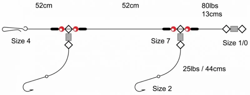 Tronixpro 2 Hook Flapper - 3/0