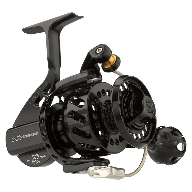 Van Staal VSX2 Bailed Spinning Reel - 50, Black
