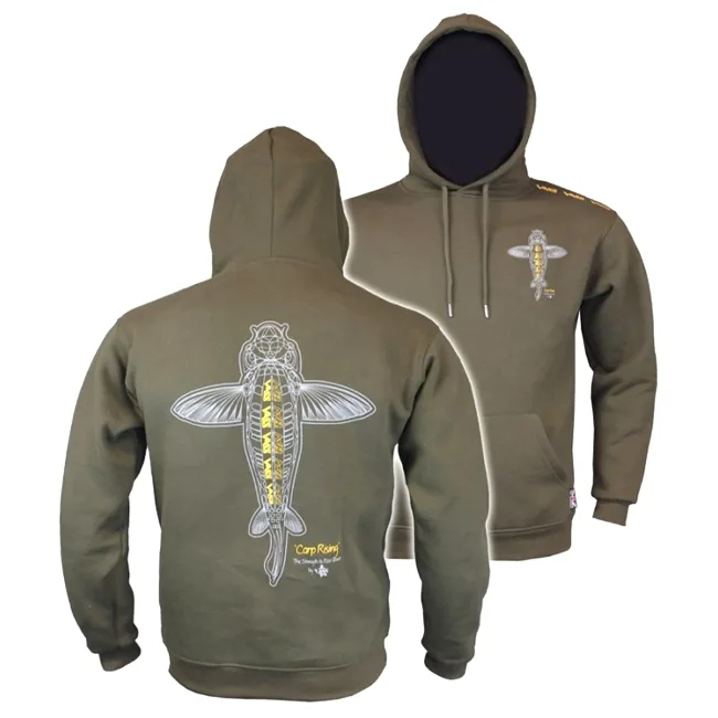 Vass ‘Carp Rising’ Hoodie Khaki Edition