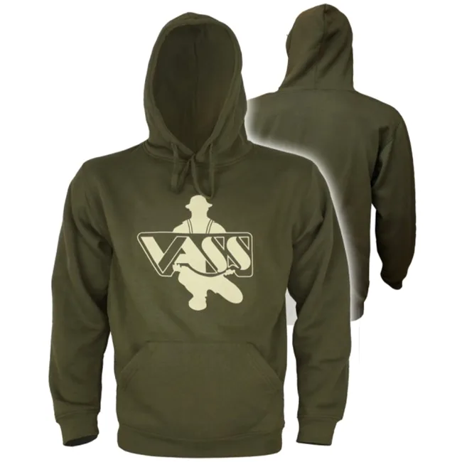 Vass ‘Classic Print’ Hoody Khaki Edition