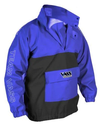 Vass-Tex Team Vass 350 Unlined Waterproof Smock Royal Blue/Navy - Vass-Tex Team Vass 350 Unlined Waterproof Smock Royal Blue/Navy Royal Blue Navy Small