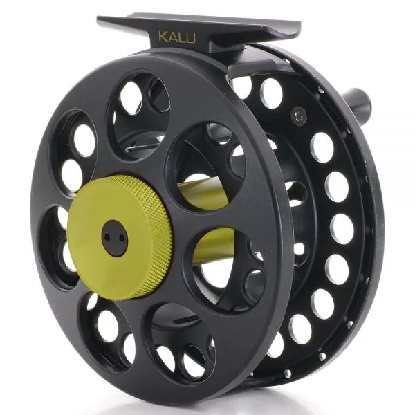 Vision Kalu Fly Reel - #5/6, Black Green