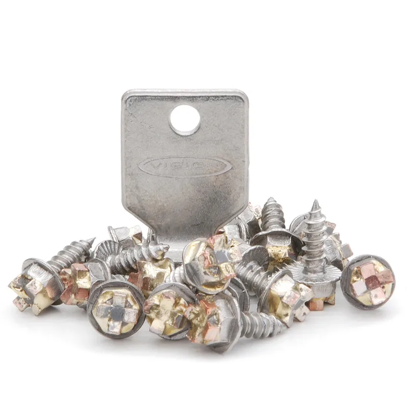 Vision Tungsten Studs 100 Pack with Tool