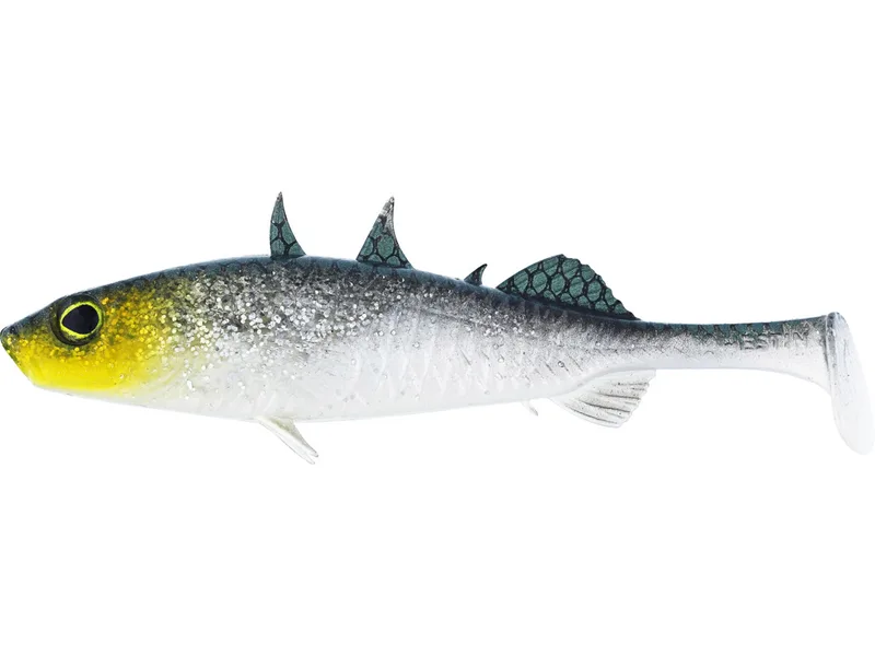 Westin Stanley the Stickleback Shadtail Soft Lure — 7.5cm, 4g, 3, Clear Water Mix 10