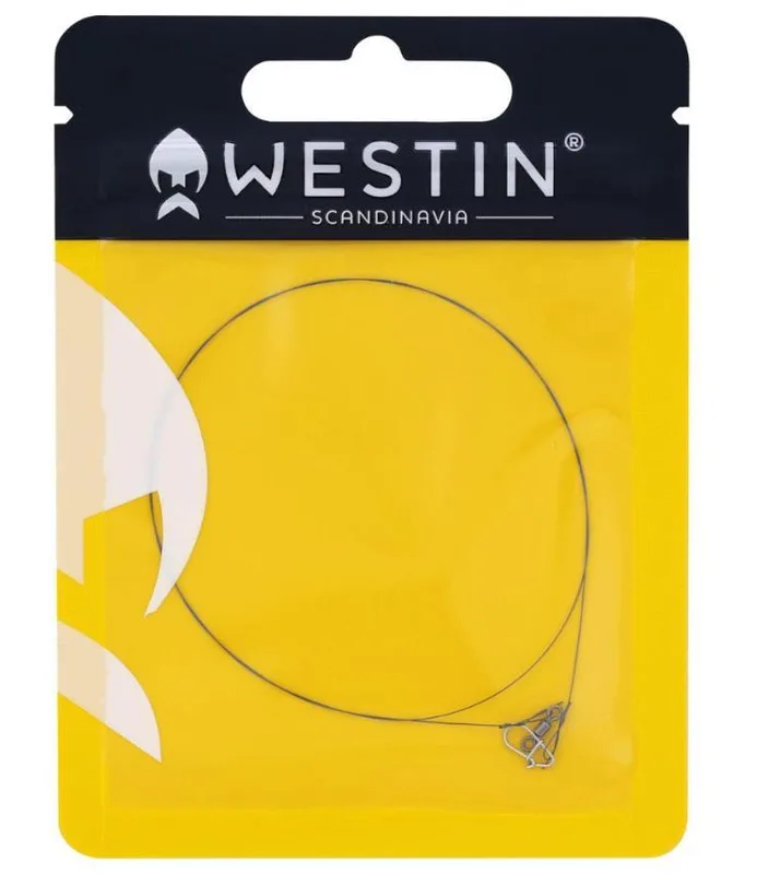 Westin Titanium Leader — 25cm, 0.40mm, 16kg / 35lb