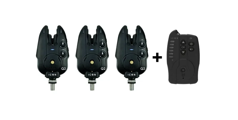 Wolf Icon Q2 Alarm Set - 3 Rod, QR Receiver
